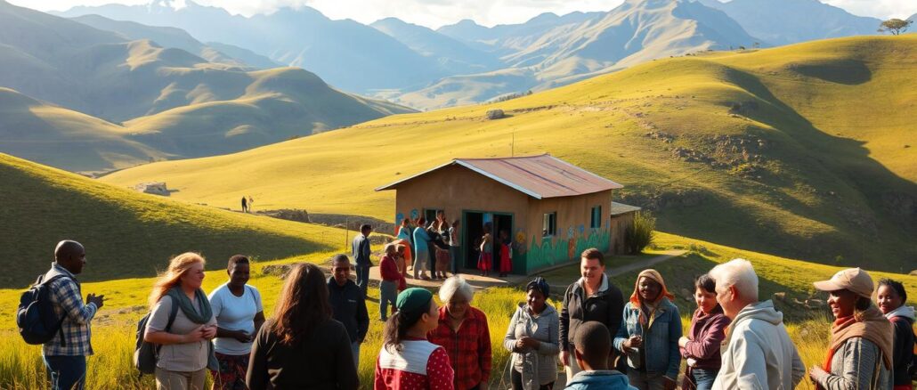 Freiwilligenarbeit in Lesotho